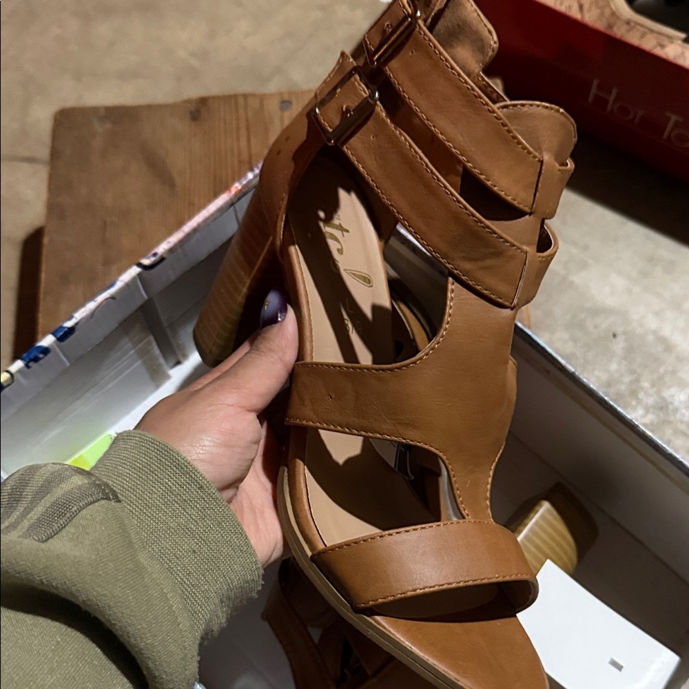 Rue21 Brown Heeled Boots